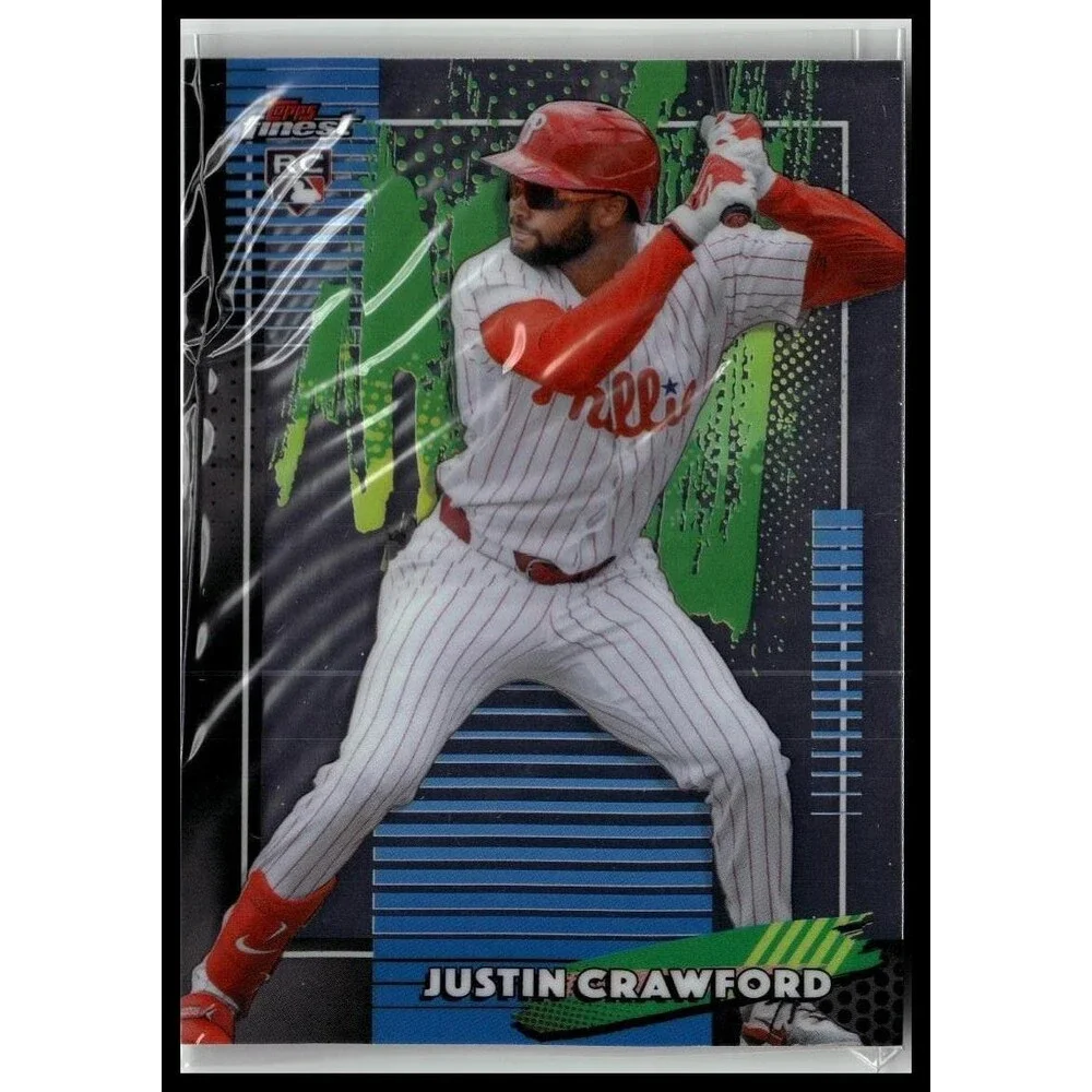2026 Finest Justin Crawford Common Base Rookie RC Phillies